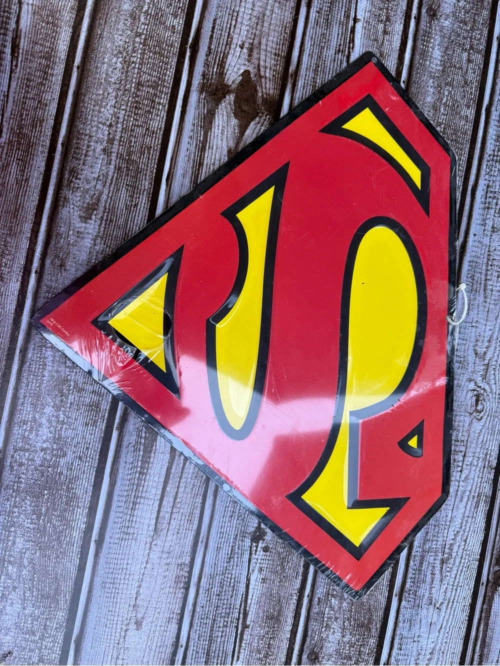 Superhero Shield Wall Decor - Metal